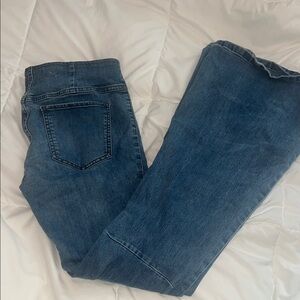 Free People Blue Straight Leg Jeans